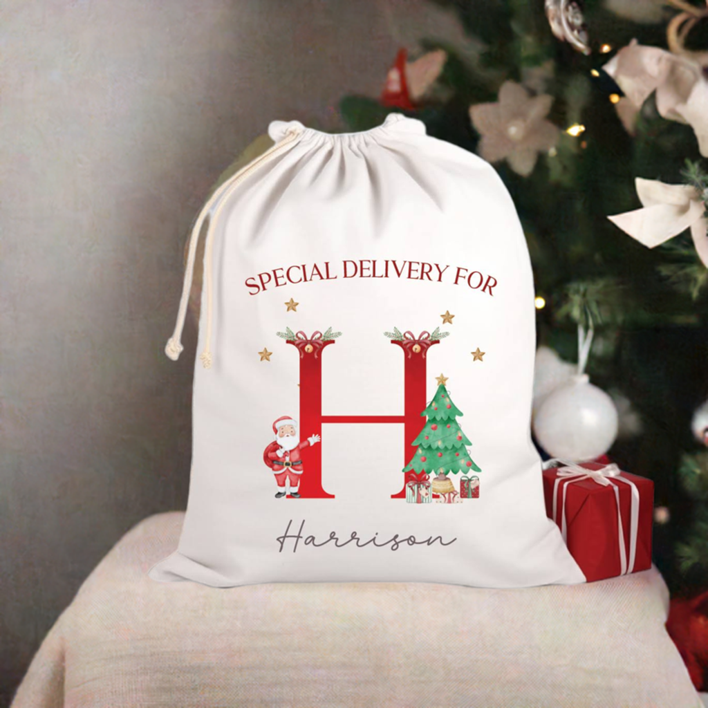 Personalised Santa Sack for Christmas Eve