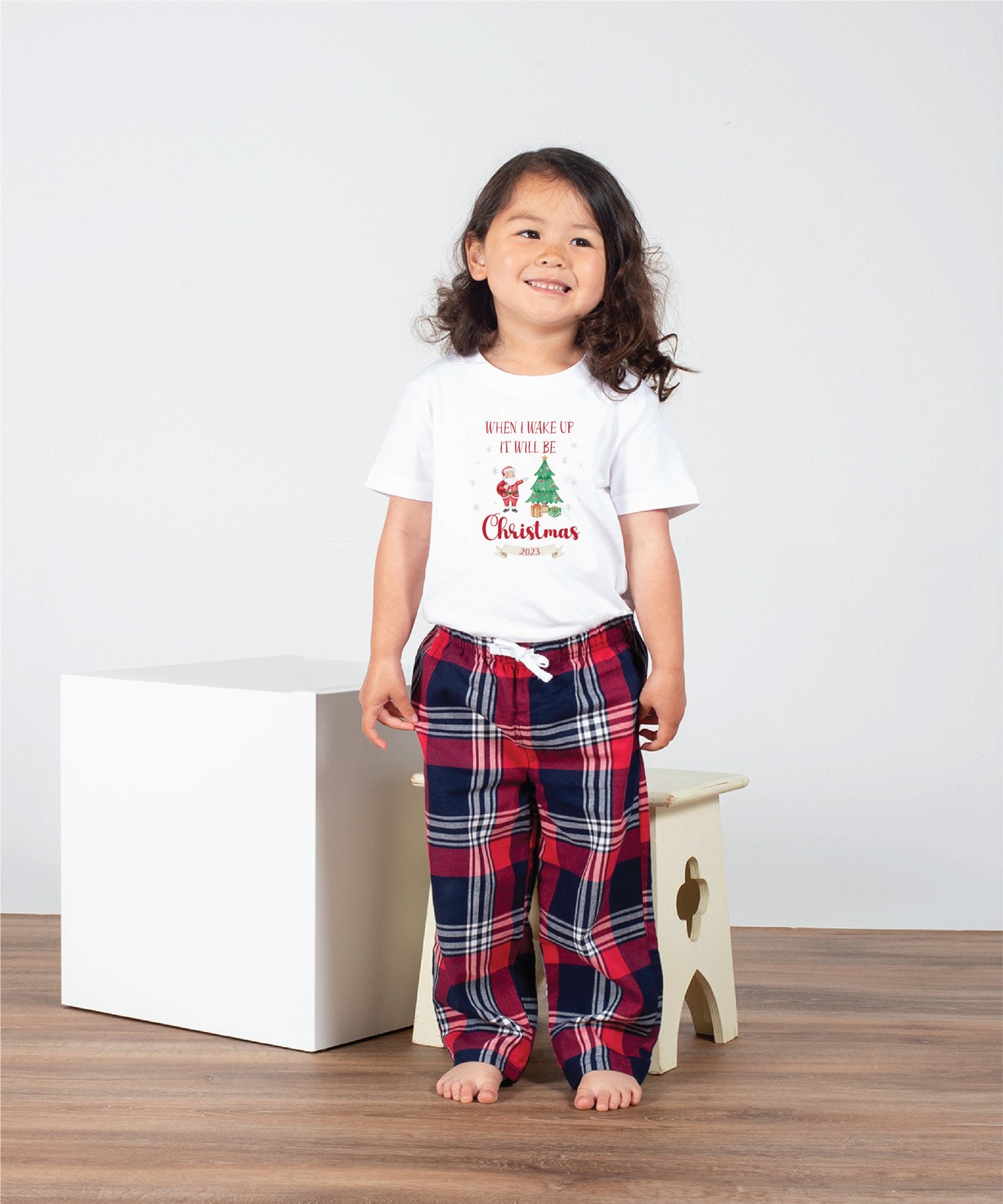 Children's Personalised Christmas Pyjamas, Christmas Eve Pyjamas, Christmas Eve box - Mancub Prints