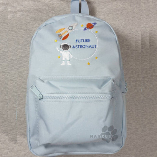 Children's Space Rocket Theme Backpack, Astronaut School bag. - Mancub Prints