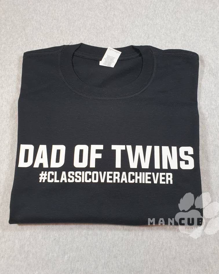 Father's Day gift, Dad of twins t-shirt, twin dad gift. - Mancub Prints