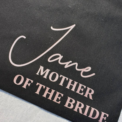 Personalised Wedding tote bag, Bridesmaid tot bag gift - Mancub Prints